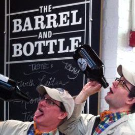 barrel and bottle